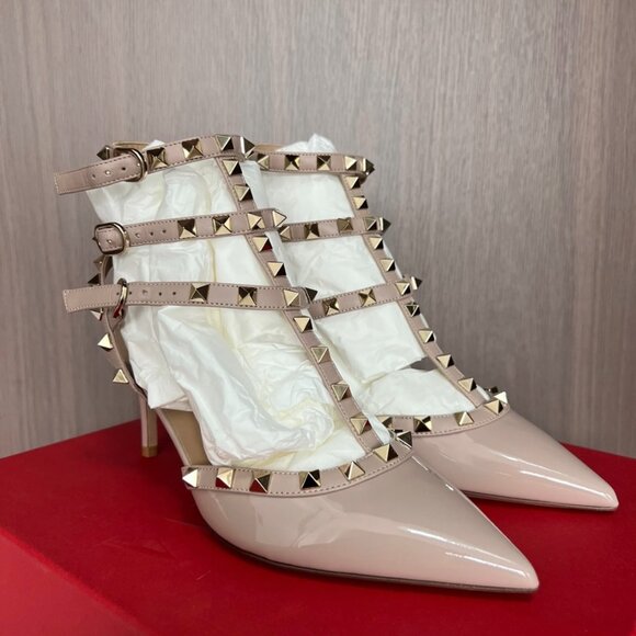 Valentino Rockstud 6.5cm Studded High Heels - Picture 1 of 6